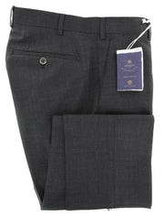 Luigi Borrelli Gray Solid Pants - Extra Slim - 42/58 - (10SCP100532)