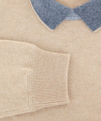 Luigi Borrelli Beige Wool Blend Sweater - Small/48 - (12MG13300305)