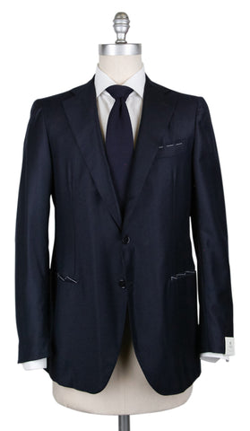 Borrelli Midnight Navy Blue Suit