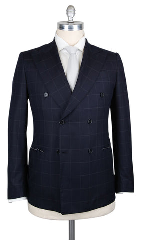 Luigi Borrelli Midnight Navy Blue Suit
