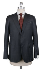 Luigi Borrelli Dark Gray Wool Melange Suit - (LB-AU3B-2020-X5) - Parent