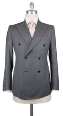 Luigi Borrelli Gray Wool Solid Suit - (LBC135731R7) - Parent