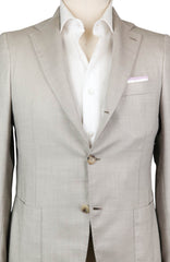 Luigi Borrelli Light Brown Wool Sportcoat -  38/48 - (B3227031R8)