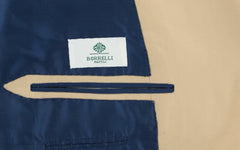 Luigi Borrelli Beige Cotton Solid Suit - (LBB90C110384) - Parent