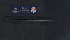Luigi Borrelli Charcoal Gray Wool Solid Suit - 44/54 - (B90125417)