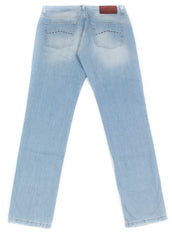 Luigi Borrelli Denim Blue Jeans - Extra Slim - ��36/52 - (CAR03311646)