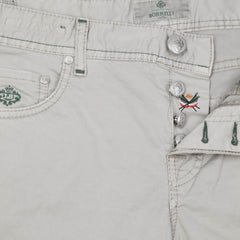 Luigi Borrelli Light Brown Pants - Super Slim - 32/48 - (CAR2221523)