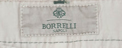 Luigi Borrelli Beige Solid Pants - Super Slim - 42/58 - (CAR2221530)