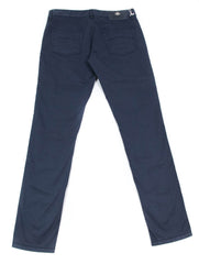 Luigi Borrelli Navy Blue Pants - Super Slim - 38/54 - (CAR2221591)