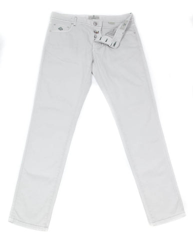 Luigi Borrelli Light Gray Pants - 42 US / 58 EU