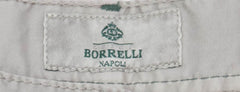 Luigi Borrelli Beige Solid Pants - Super Slim - 34/50 - (CAR2931523)