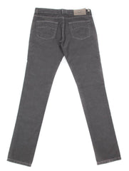 Luigi Borrelli Gray Solid Pants - Super Slim - 44/60 - (CARSS00711003)