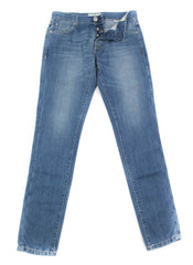 Luigi Borrelli Denim Blue Jeans - Super Slim - 42/58 - (CARSS03211647)