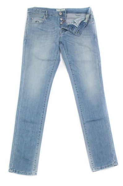 Luigi Borrelli Denim Blue Jeans - Super Slim - 36/52 - (CARSS03311646)