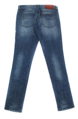 Luigi Borrelli Denim Blue Jeans - Super Slim - 42/58 - (CARSS03311662)