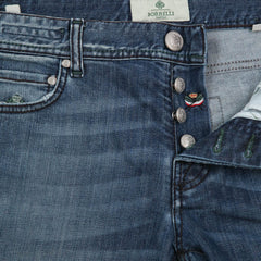 Luigi Borrelli Denim Blue Jeans - Super Slim - 42/58 - (CARSS03311662)