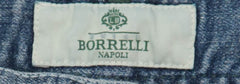 Luigi Borrelli Denim Blue Jeans - Super Slim - 32/48 - (CARSS14811652)