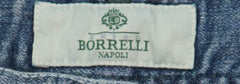 Luigi Borrelli Denim Blue Jeans - Super Slim - 35/51 - (CARSS14811652)