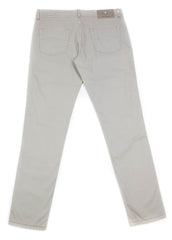 Luigi Borrelli Beige Solid Pants - Super Slim - 36/52 - (CARSS25810550)