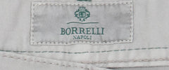 Luigi Borrelli Beige Solid Pants - Super Slim - 42/58 - (CARSS24810523)