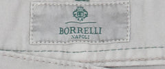 Luigi Borrelli Beige Solid Pants - Super Slim - 36/52 - (CARSS25810550)