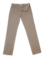 Borrelli Light Brown Solid Pants - Full - (CHIJ03360) - Parent