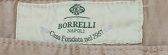 Borrelli Light Brown Solid Pants - Full - (CHIJ03360) - Parent