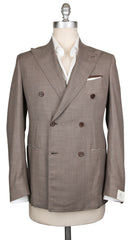 Luigi Borrelli Brown Cashmere Solid Sportcoat - 38/48 - (DP171160)
