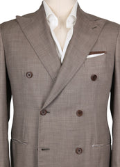 Luigi Borrelli Brown Cashmere Solid Sportcoat - (DP171160) - Parent