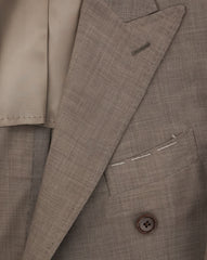 Luigi Borrelli Brown Cashmere Solid Sportcoat - (DP171160) - Parent