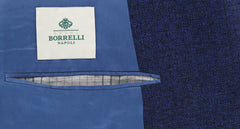 Luigi Borrelli Blue Wool Sportcoat - 40/50 - (DP2709R7)