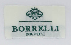 Luigi Borrelli White Solid Cotton Shirt - Slim - (RK) - Parent