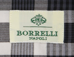 Luigi Borrelli Gray Plaid Cotton Shirt - Extra Slim - (YS) - Parent