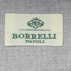 Borrelli Light Gray Shirt - Extra Slim - 15.75/40 - (EV424030LUCIANO)