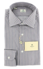 Luigi Borrelli Gray Shirt - Extra Slim - 16/41 - (EV638GIANNI)