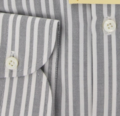 Luigi Borrelli Light Gray Shirt - Extra Slim - 15/38 - (EV650901GIANNI)