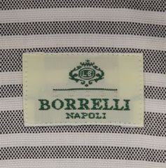 Borrelli Light Gray Shirt - Extra Slim - 15.5/39 - (EV650901GIANNI)
