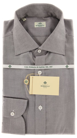 Luigi Borrelli Brown Shirt - 15.75 US / 40 EU