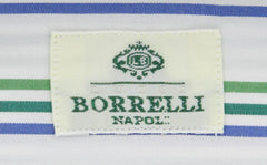Luigi Borrelli Green Shirt - Extra Slim - 15.75/40 - (EVTS1789STEFANO)