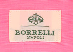 Luigi Borrelli Pink Solid Shirt - Extra Slim - (EV061143N35) - Parent