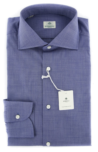 Luigi Borrelli Purple Shirt - Extra Slim - (EV06423073) - Parent