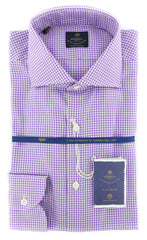 Luigi Borrelli Lavender Purple Shirt - 17/43 - (EV06201980NANDO)