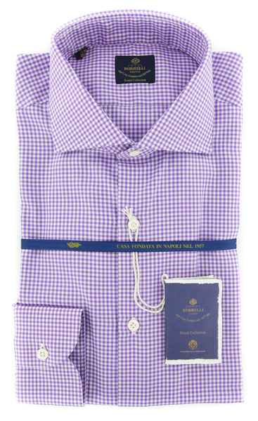 Luigi Borrelli Lavender Purple Shirt - (EV06201980NANDO) - Parent