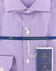 Luigi Borrelli Lavender Purple Shirt - (EV06201980NANDO) - Parent