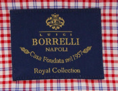 Luigi Borrelli Red Shirt - Extra Slim - (EV06458940STEFANO) - Parent