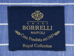 Luigi Borrelli Blue Shirt - Extra Slim - (EV06RC5091) - Parent