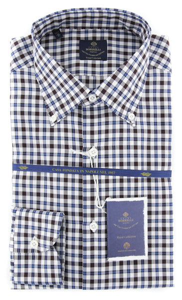 Luigi Borrelli Brown Shirt - (EV06414660STEFANO) - Parent