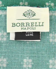 Luigi Borrelli Green Foulard Long Scarf - 26" x 76" - (FI1202514)