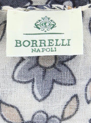 Luigi Borrelli Beige Floral Long Scarf - 26" x 76" - (FI120301)