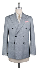 Luigi Borrelli Light Blue Wool Blend Sportcoat - 38/48 - (LBSPT174971)